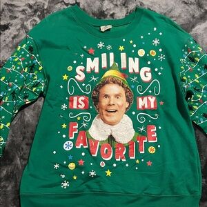 ELF Vibrant Green Crewneck